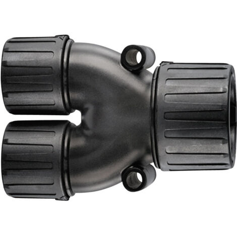 HellermannTyton 166-25802 HG21-Y16 Distributeur en Y noir 21 mm, 16 mm, 16 mm 1 pc(s)
