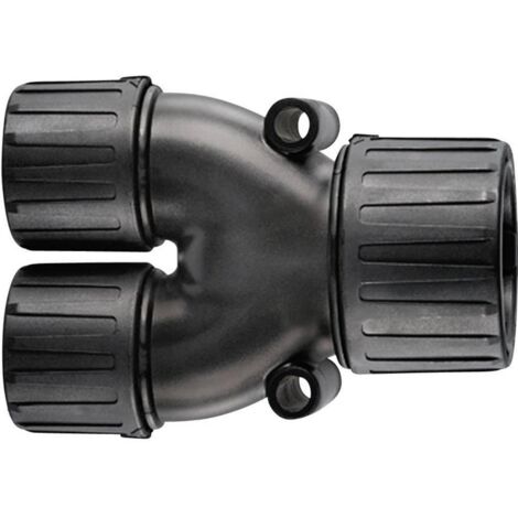 HellermannTyton 166-25803 HG28-Y21 Distributeur en Y noir 28 mm, 21 mm, 21 mm 1 pc(s) X74952