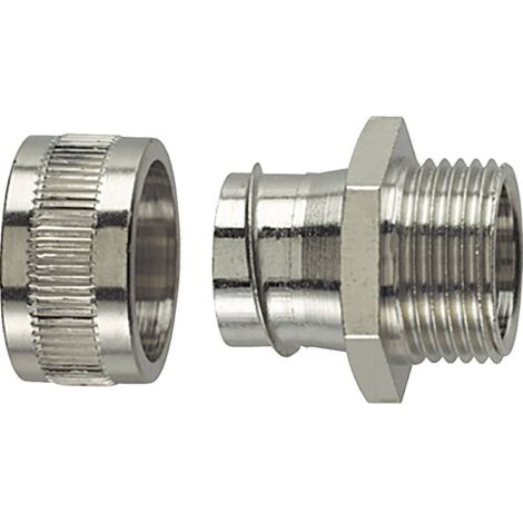 HellermannTyton 166-30321 SSC10-FM-M12-SS316-ML Raccord de tuyau métal M12 droit 1 pc(s) R028561