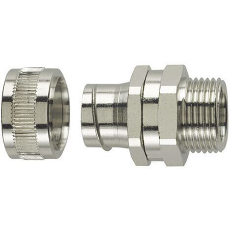 HellermannTyton 166-30402 SC16-SM-M16 Schlauchverschraubung Metall M16 13 mm Gerade 1 St.