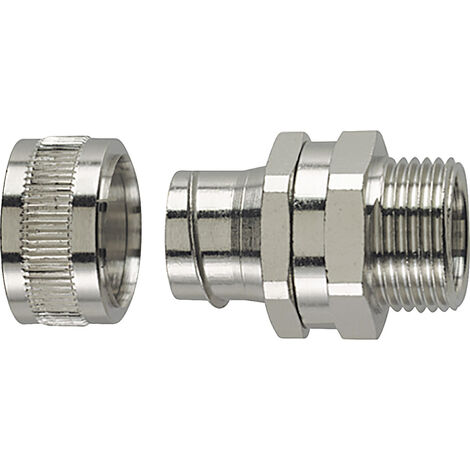 HellermannTyton 166-30412 SC16-SM-PG11-NPB-ML Schlauchverschraubung Metall PG11  Gerade 1 St.