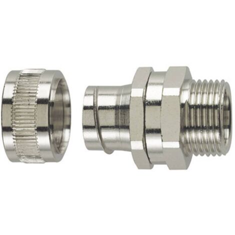 HellermannTyton 166-30416 SC32-SM-PG29 Raccordo a vite del tubo flessibile Metallo PG29 28.10 mm Piatto 1 pz.