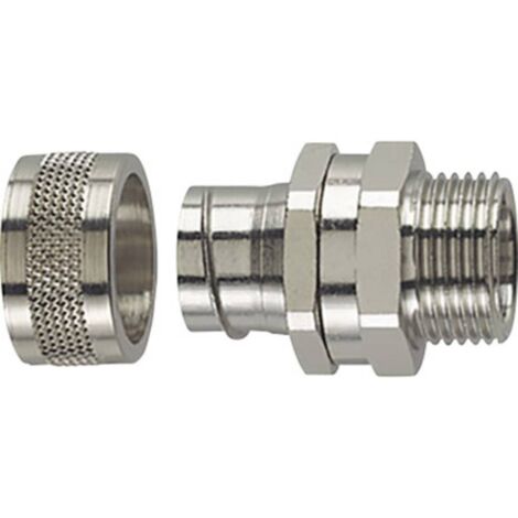HellermannTyton 166-31104 PCS20-SM-M20-NPB-ML Raccord de tuyau métal M20 droit 1 pc(s) R019841