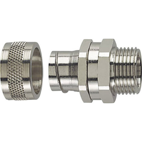 HellermannTyton 166-31104 PCS20-SM-M20-NPB-ML Schlauchverschraubung Metall M20  Gerade 1 St.