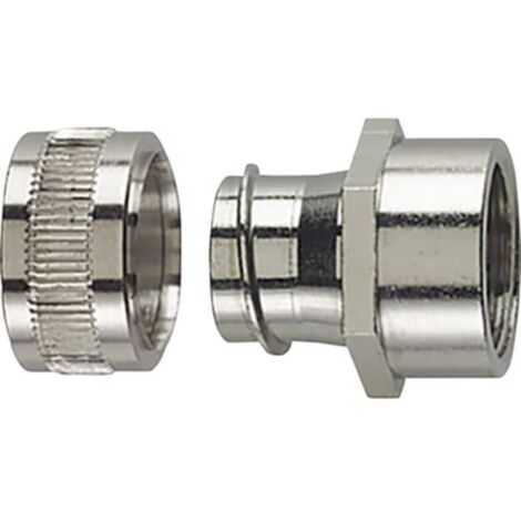 HellermannTyton 166-31300 PCS16-FF-M20-NPB-ML Raccord de tuyau métal M20 droit 1 pc(s) R016881