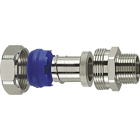 HellermannTyton 166-31406 PCS32-FMC-M32-NPB/PA6-ML Raccord de tuyau métal M32 droit 1 pc(s)