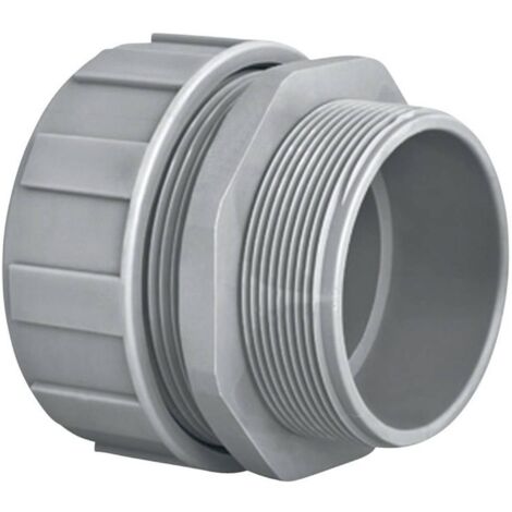 HellermannTyton 166-40704 PSR20-S-M20 Raccord de tuyau gris M20 16 mm droit 1 pc(s)