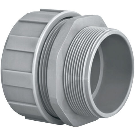 HellermannTyton 166-40705 PSR25-S-M25 Schlauchverschraubung Grau M25 21 mm Gerade 1 St.