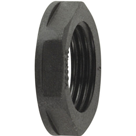 HellermannTyton 166-50135 ALPA-M20 Contre-écrou noir 1 pc(s)