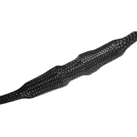 HellermannTyton 170-11500 HEGP15-PET-BK Guaina intrecciata Nero Poliestere 10 fino a 20 mm 100 m