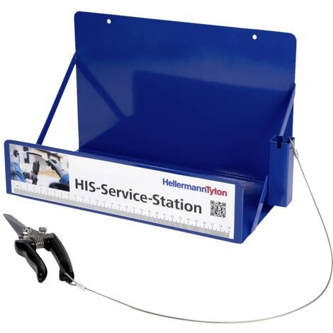 HellermannTyton 300-30002 Étagère de stockage pour boîtes à gaine thermorétractable bleu 1 pc(s) A761173