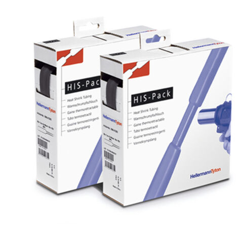 HellermannTyton 300-32540 Guaina termorestringente nera 5m