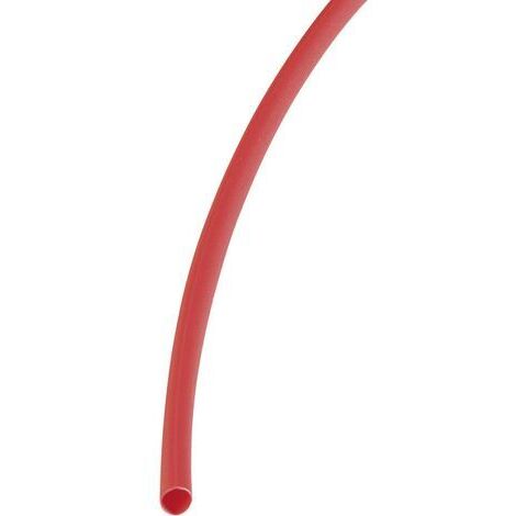 HellermannTyton 308-30160 Gaine thermorétractable rouge 10 pcs