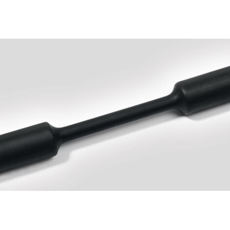 HellermannTyton 319-00300 Manga termorretráctil negra 3 mm