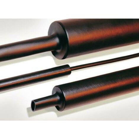 HellermannTyton 323-50630 guaina termorestringente nera 2 pezzi