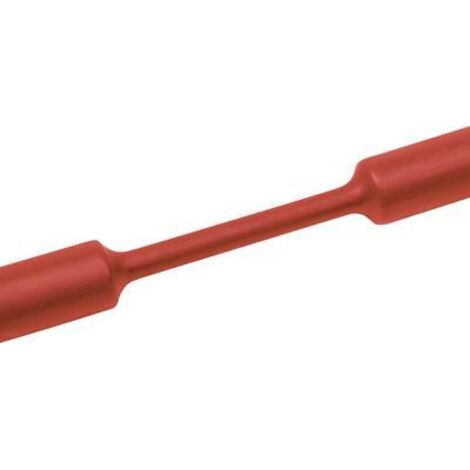 HellermannTyton 333-32402 gaine thermorétractable rouge 24 mm