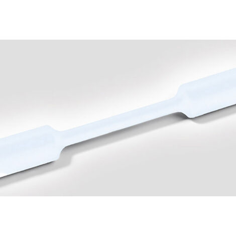 HellermannTyton 333-34003 Schrumpfschlauch transparent 3:1