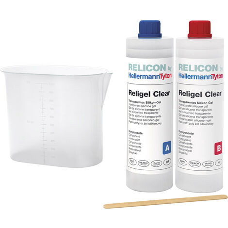 HellermannTyton 435-00757 Religel Clear 500ml-SIG-CL 2-Komponenten-Gel  Inhalt: 1 St.