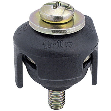 HellermannTyton 435-01559 Tap Connector 1510-ST-BK Abzweigklemme flexibel: -  starr: 1.5-10 mm²  1 S