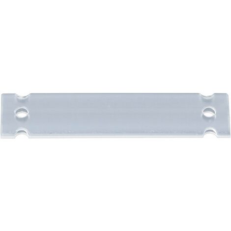 HellermannTyton 525-19523 HC18-52-PE-CL Porte-étiquette Type de montage: pour collier serre-câbles Surface de marquage: 52 x 19 mm transparent 1 pc( S13665