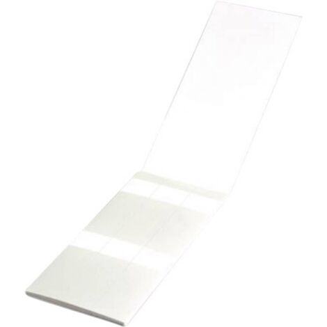 HellermannTyton 598-14020 HSMB-C1-1402-WH Etichetta per cavi Helasign 12.70 x 12.70 mm Colore campo di marcatura: Bianc