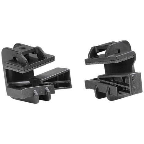 HellermannTyton Beam Clamp C with foam-PA6GF30-BK Befestigungssockel steckbar 151-01187    Schwarz 1