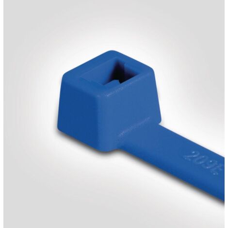 Hellermanntyton Brida resistente azul 150 mm
