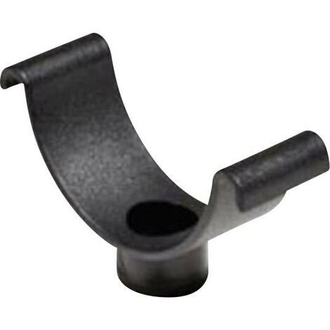 HellermannTyton C3-N66-BK-C1 Bride de montage vissable 201-10030 Plage de Ø du faisceau 17 mm (max) noir 1 pc(s) S18989