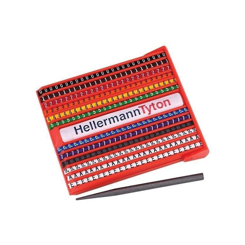 Hellermanntyton - Cable Markers, Pre-printed Cassette - Various