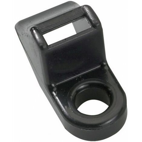 HellermannTyton CL8-W-BK-C1 Befestigungssockel schraubbar 151-02259   UV-stabilisiert, witterungssta