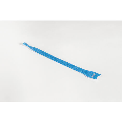 HellermannTyton Colliers de câble ré-ouvrables bleu 200 mm
