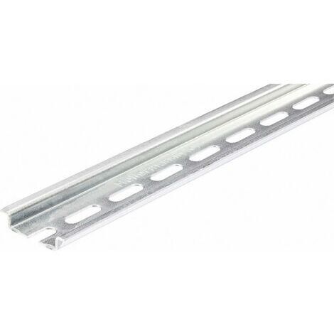 HellermannTyton DELTA-3F rail de montage chromé blanc 200 cm