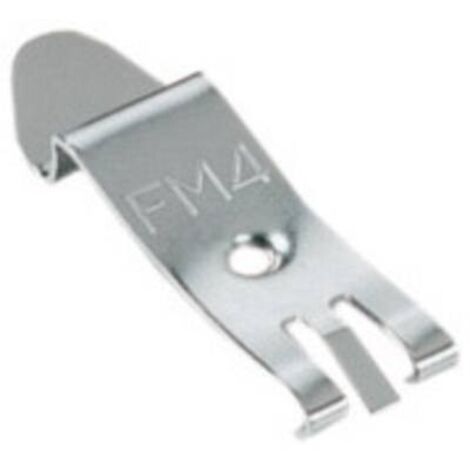 HellermannTyton DINClip-FM4 Fissaggio aggiuntivo Clip DIN 1 pz.