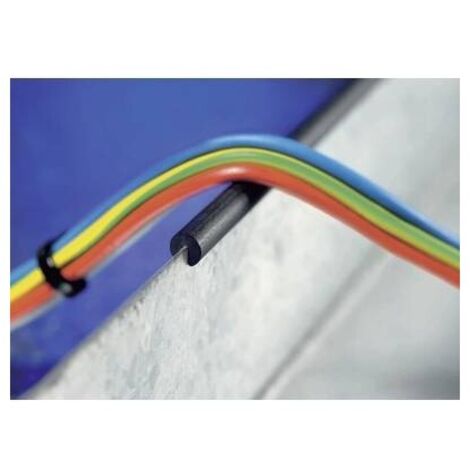 HellermannTyton EdgeGuard Accessorio Protezione Nero PVC