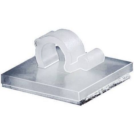 HellermannTyton Embase de fixation autocollant 151-13019 Plage de Ø du faisceau 6 mm (max) 2 pc(s) W066062