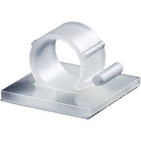 HellermannTyton Embase de fixation autocollant 151-13021 Plage de Ø du faisceau 13 mm (max) 2 pc(s) S305382