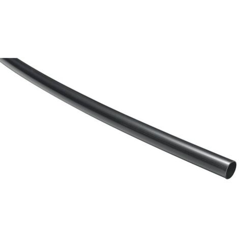 HellermannTyton Gaine thermorétractable noire 1 mètre