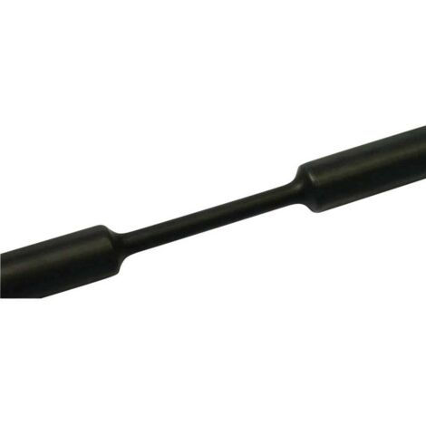 Hellermanntyton Gaine thermorétractable noire 6 mm 1 m