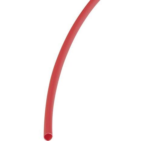 HellermannTyton Gaine thermorétractable rouge 10 pièces 200 mm