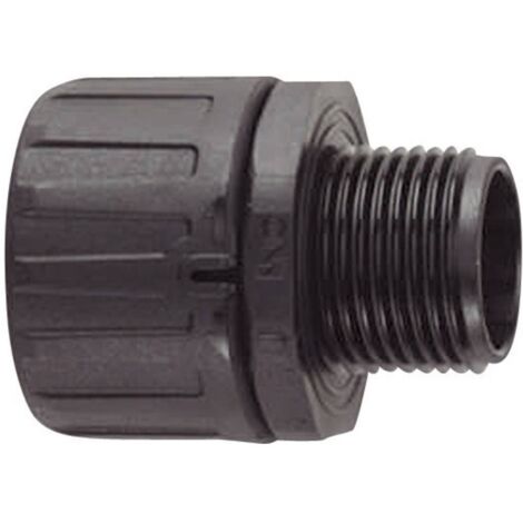 HellermannTyton Guaina ondulata nera diametro 9 mm M12 IP66
