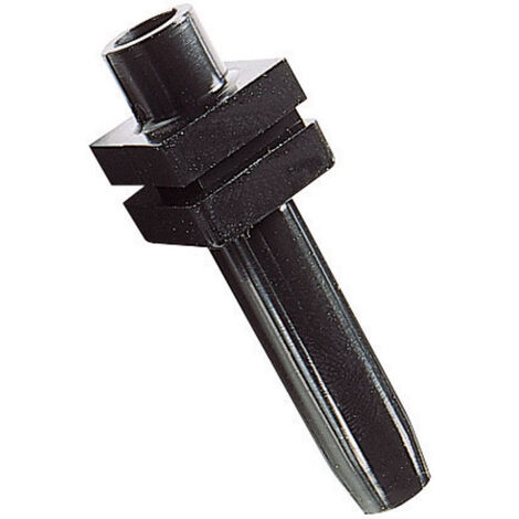 HellermannTyton H321-PVC-BK-T1 Knickschutztülle   Klemm-Ø (max.) 6 mm  PVC Schwarz 1 St.