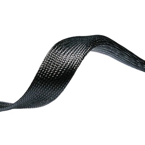 HellermannTyton HEGPL30 PET BK guaina intrecciata nera 30 mm