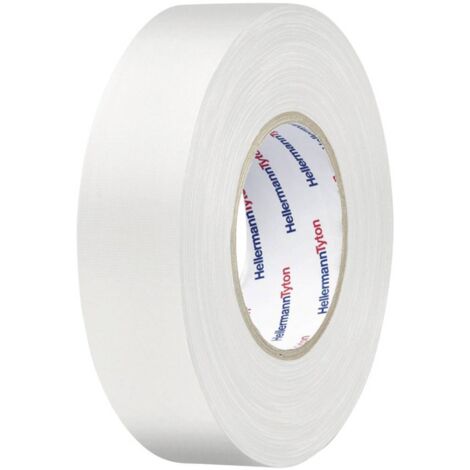 HellermannTyton HelaTape Tex nastro adesivo in tessuto bianco