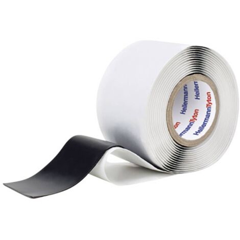 HellermannTyton HTAPE-POWER 670-VM-PVC/IIR-BK (3) 711-00304 Ruban adhésif (L x l) 3 m x 10 cm 1 pc(s) R024361