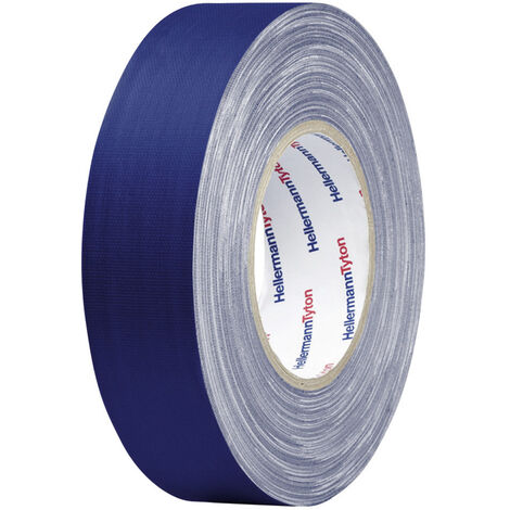 HellermannTyton HTAPE-TEX-BU-19X10 712-00200 Gewebeklebeband HelaTape Tex Blau (L x B) 10 m x 19 mm