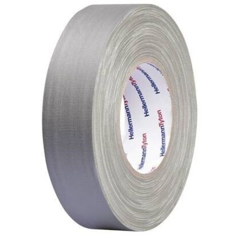 hellermanntyton HTAPE-TEX-GY nastro adesivo grigio 50x50