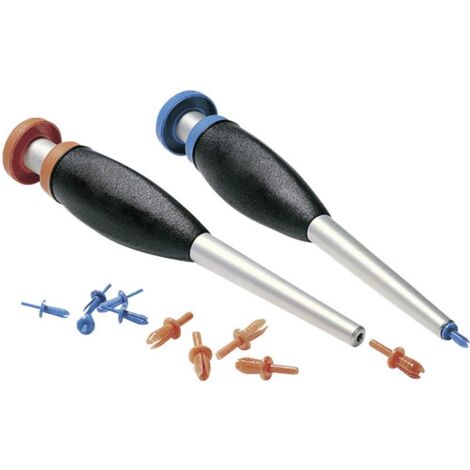 HellermannTyton HTWD-RT6 Attrezzo per ribattitura arancione robusto