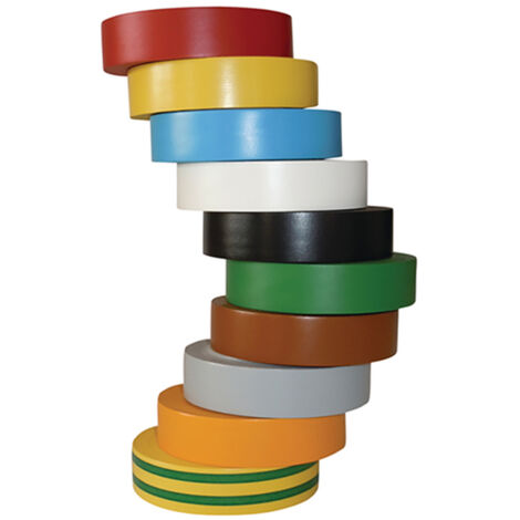 HELLERMANNTYTON Isolierband, 710-00146, HelaTapeFlex15, mix, 15 mm x 10 m