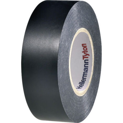 HELLERMANNTYTON Isolierband, 710-00155, HelaTapeFlex15, schwarz, 19mmx20m