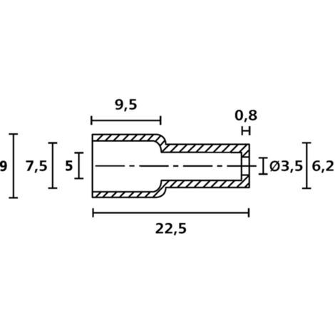 HellermannTyton OP4827 PE NA 2000 Schutzkappe   Klemm-Ø (max.) 7.5 mm  Polyethylen Transparent 1 St.